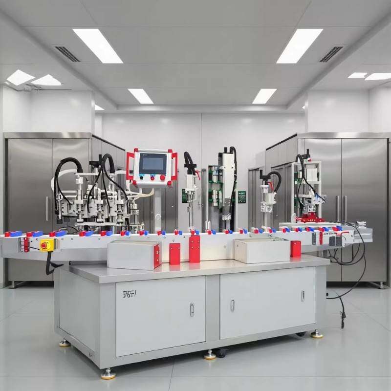 直线式自动调模具香水抓盖机负压液位灌装机玻璃瓶液体灌装机水乳