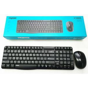 雷柏X1800S防水电脑游戏家用办公无线键鼠套装键盘鼠标