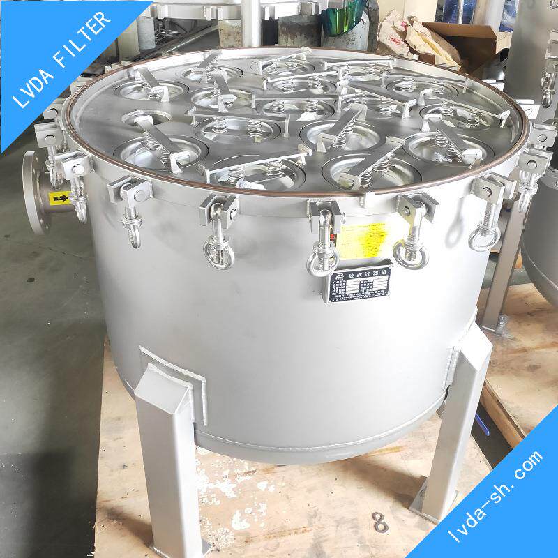 虑达过滤 提升摇臂式袋式过滤器 过滤设备厂家
