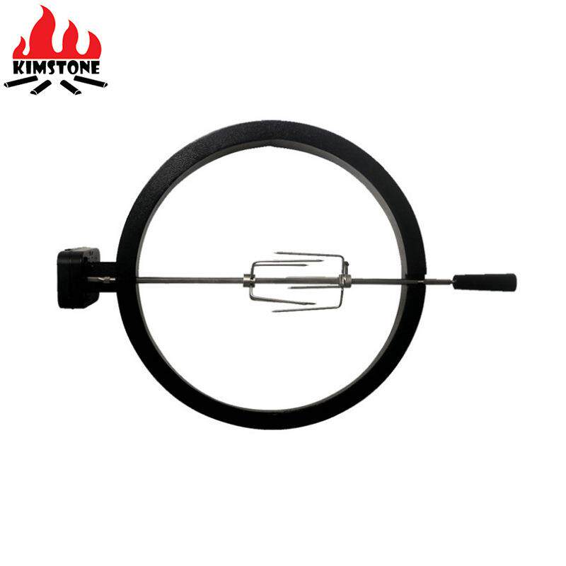 自动烤鸡架不锈钢铸铁材质陶瓷烧烤炉电动马达烤架直销价优