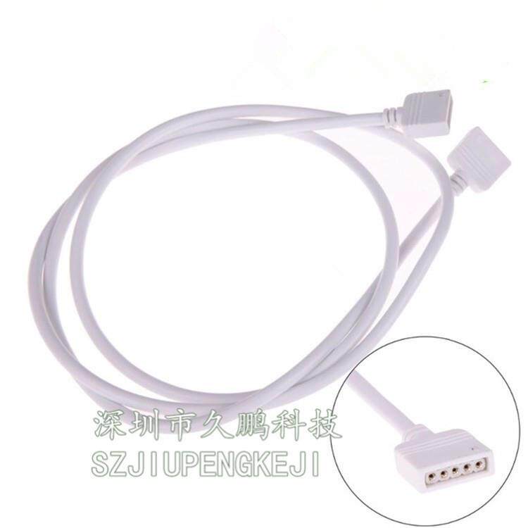 1米 5芯LED灯条连接线 5P LED灯条延长线 RGBW彩排线 5PIN 纯铜