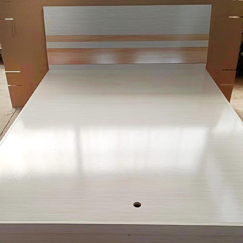 家用实木床出租屋经济型床铺1.2m简易单人床简约主卧双人板床