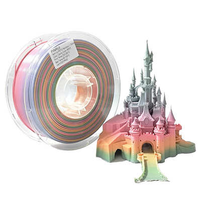 品锐PINRUI 3D打印耗材 PETG彩虹 1.75mm 3d打印线材 PETG耗材