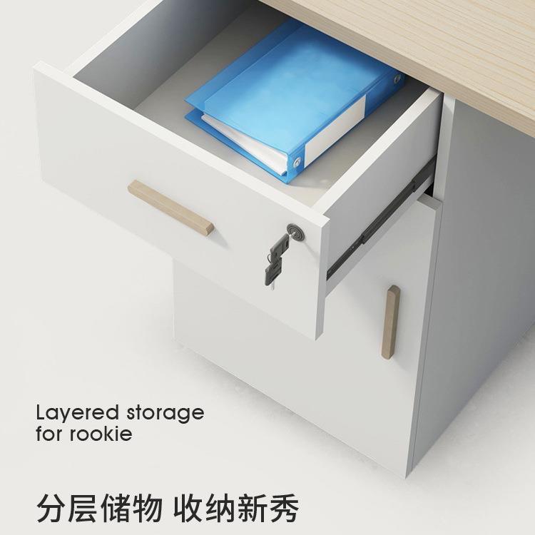 办公桌职员4人位屏风工作位2/6人工位电脑桌简约员工办公桌椅组合