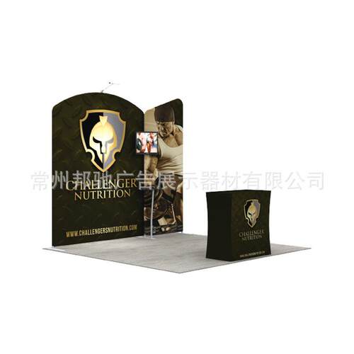 展会3*3摊位 便携重复利用摊位 快幕秀广告展示器材 常州厂家直销
