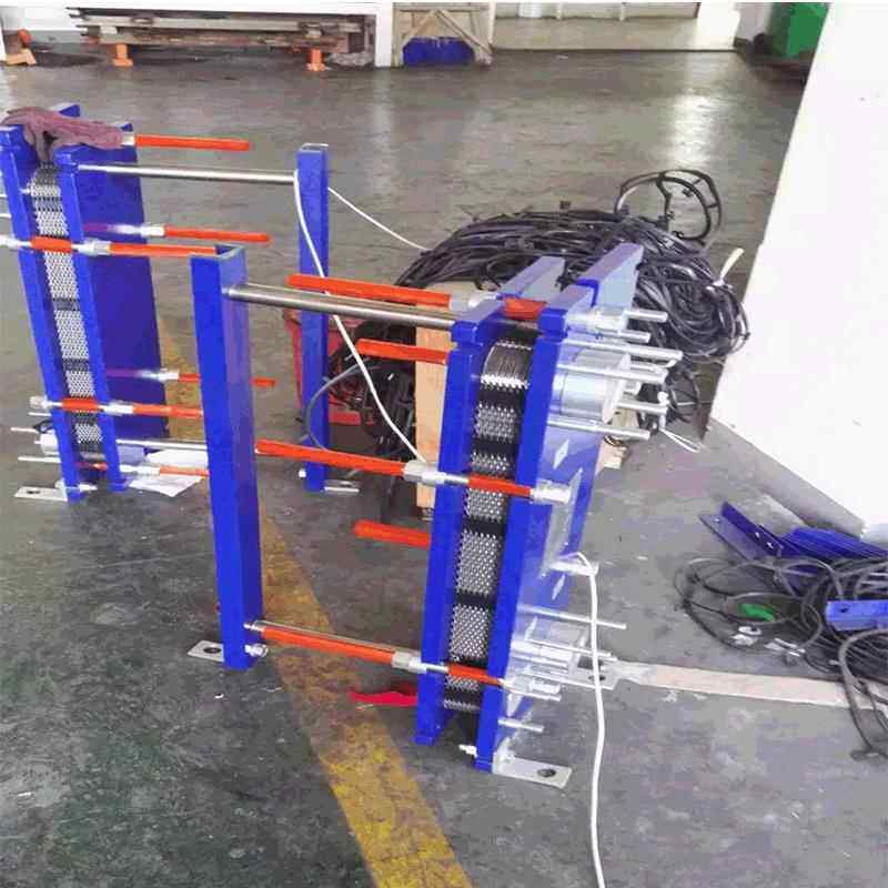 沃顿热泵系统换热器蒸汽减温型板换供暖热水冷却工艺机组换热器