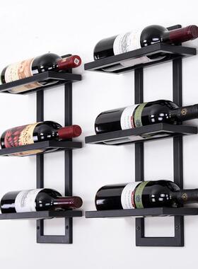 YIE架现代简约创意性上壁挂酒酒吧个墙红酒架家用墙壁装饰品餐厅