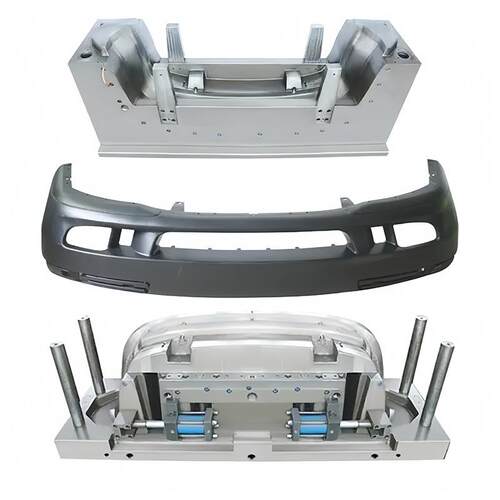 厂家支持注塑模具加工塑料制品汽车保险杠模具塑胶件注塑件