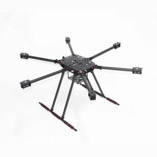 博立方ZD850 6C PRO M10全碳纤维850mm六旋翼架BLHELI 40A 高套
