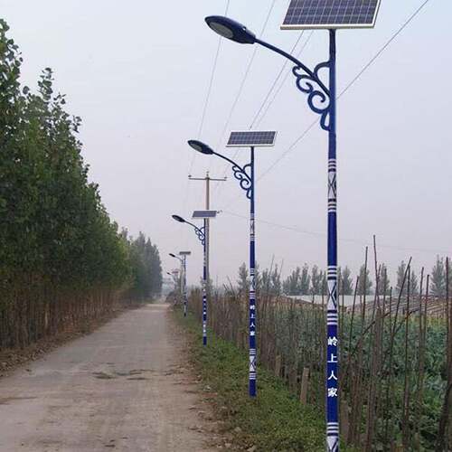 5米6米7米8米LED路灯杆现货厂区农村太阳能路灯价格单臂路灯
