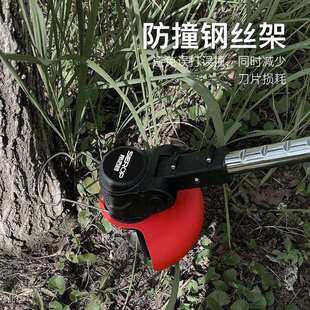 锂电割草草修机小型家用除草机手持电打草XVW机园动林剪机充电式