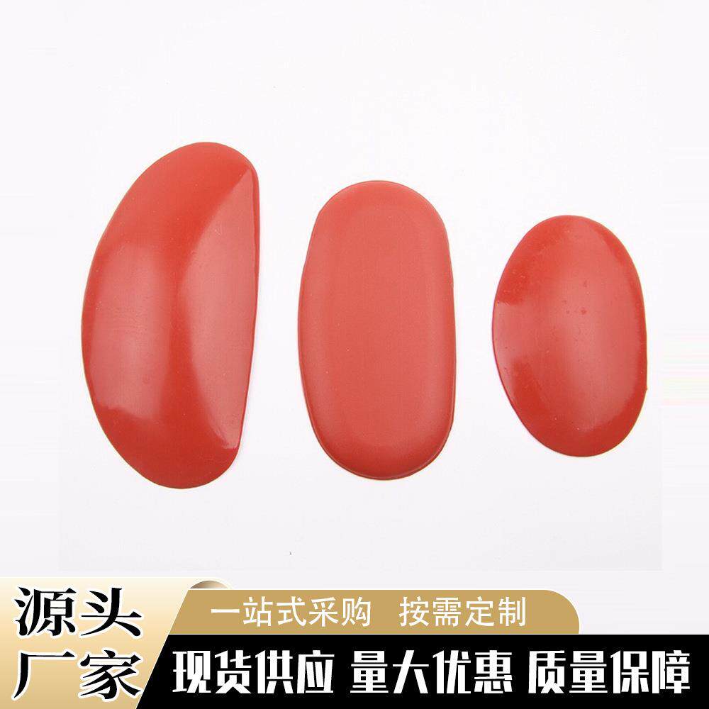 3块套装陶泥椭圆硅胶刮刀DIY泥塑刮片美术绘画工具雕刻修坯用品