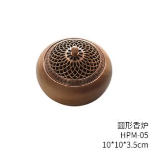 茶室专用香炉新款迷你香薰炉家用摆件日式国风居室冥想众家用炉熏