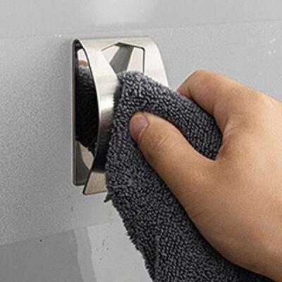 4 PCS Towel Hook Holder Non-Drilling Towel Hanger Self