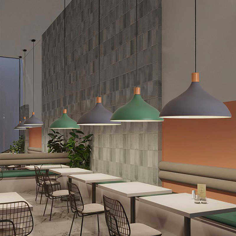 北欧简约创意灯罩客厅餐桌吧台灯单头饭店铺餐厅灯火锅店商用吊灯,家装灯饰光源,客厅吊灯,淘宝优惠券,粉丝福利购,淘宝优惠卷