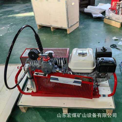 JYC-100空气呼吸器充气泵 220/380V/汽油机空压机 空气充填泵