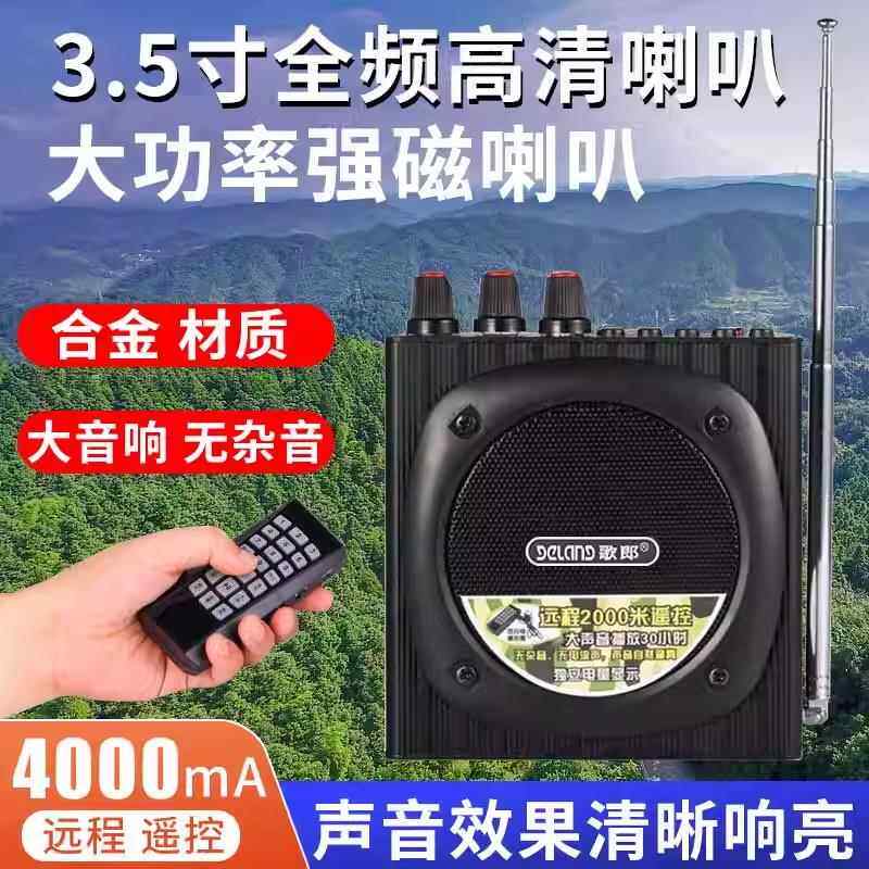 戴乐歌郎Q93升级版蓝牙扩音器远程无线遥控大功率小蜜蜂录音喇叭