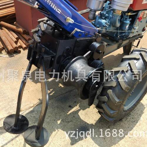 厂家吨直销扬州聚泉牌量大优拉惠新款8手扶JMJ-5拖机绞磨5吨