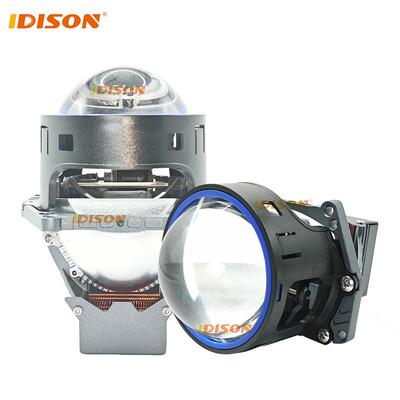 亚马逊TK3寸超亮大功率透镜T85鳍片散热LED车灯PROJECTOR无损安装