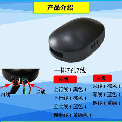 管状电机通用控制盒接收器卷帘门卷闸门车库门店铺门遥控
