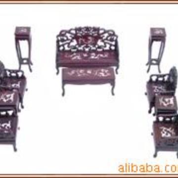 提供木工艺品加工 名片盒 微型家具 螺钿镶嵌工艺品