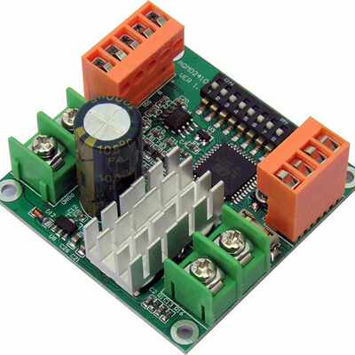 12/24V180W机驱动器/板专业直流电,速器电流控制器调PID正反转12/