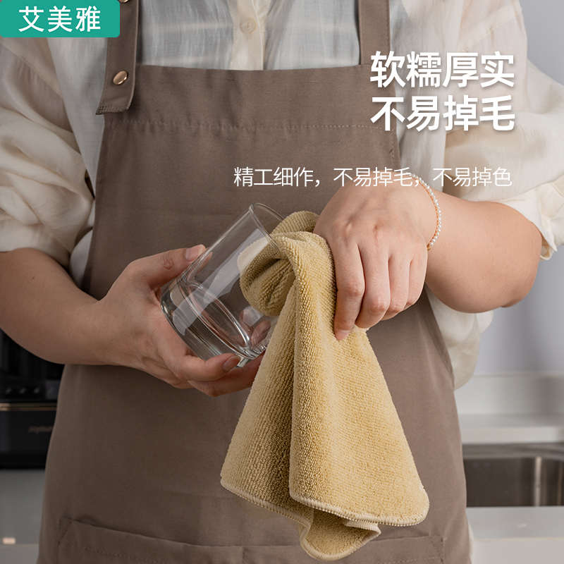 V3FP擦家具抹布不掉毛家用清洁布办公室擦桌子吸水加大