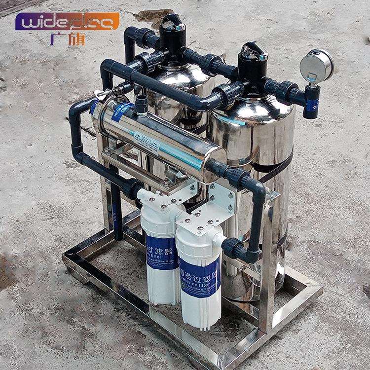 250L家用软水机 不锈钢超滤净水过滤器 清又清厂家出品 可商用