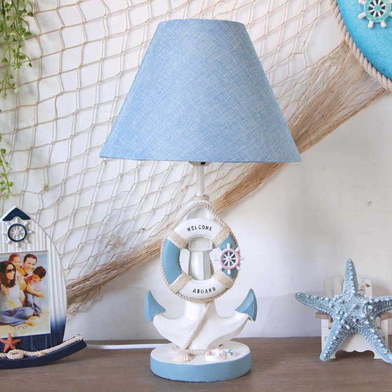 正品儿童台地中灯海卧室床头美式小灯卡通结婚礼夜房品书装饰可调