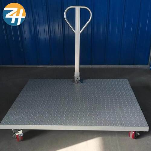 加厚可折叠平板手推车工厂车间仓库搬运拉货物流重型手推拖车