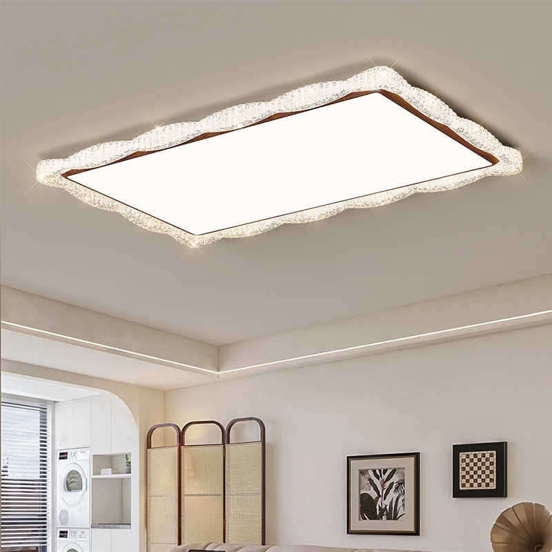 创意简约现代客厅灯轻奢浪漫高级感护眼大气大厅主灯具水晶吸顶灯,家装灯饰光源,智能吸顶灯,淘宝优惠券,粉丝福利购,淘宝优惠卷