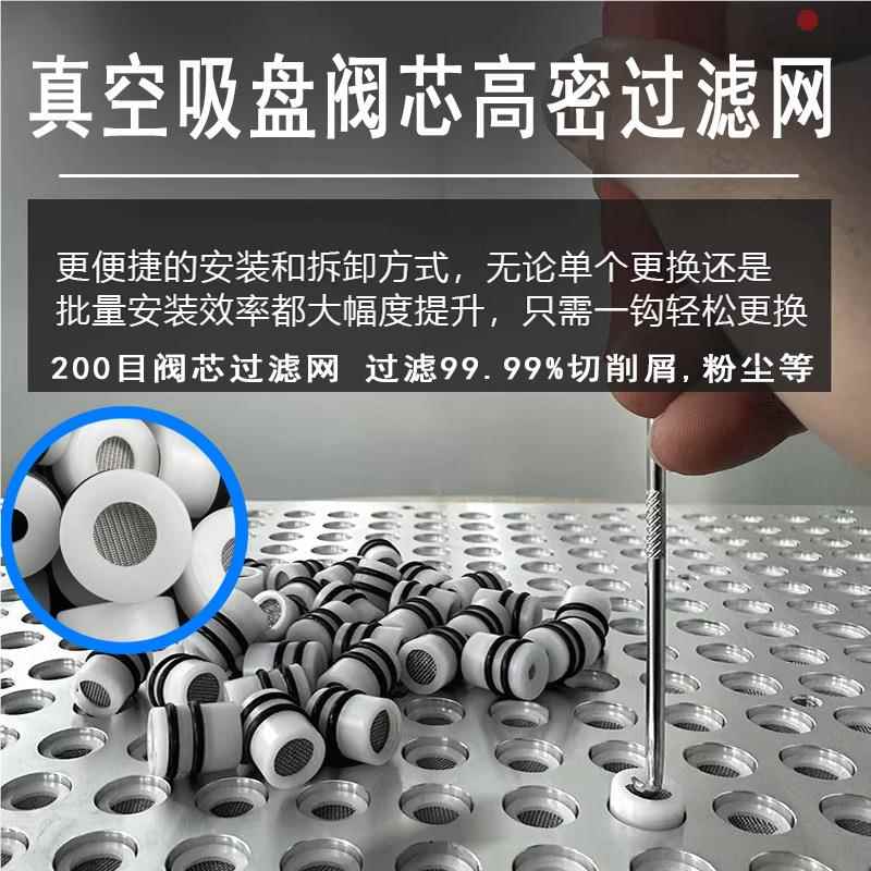 点多孔式真空吸盘源头厂n家工业cc机床多式LOF无密封条机械工吸加