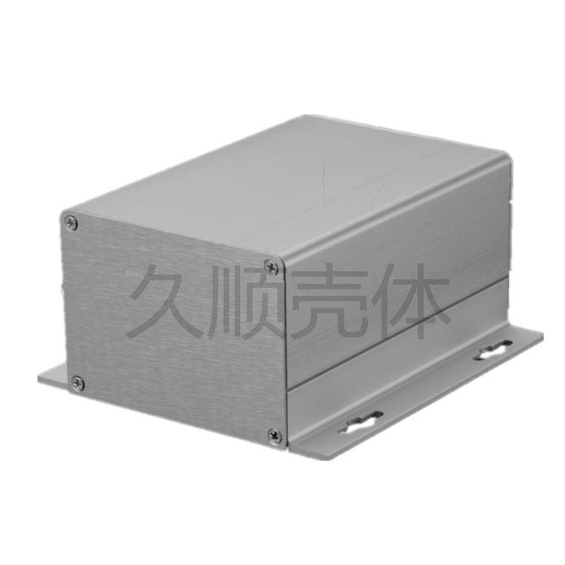 电子仪表金属机箱铝型材外壳功放模块铝壳接线盒65*119.6*130mm