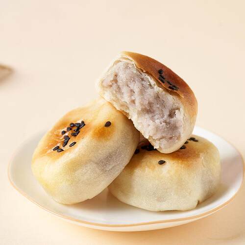 ,芋泥饼-芋头面包酥0零点心特产添加零食健康美食早餐糕点小吃食