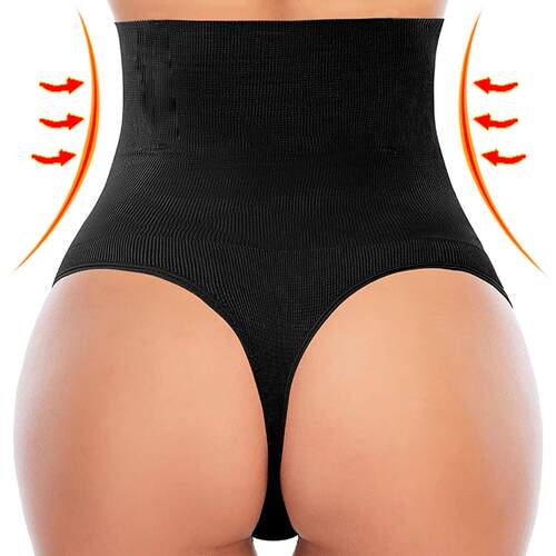 Women Slimming Panties Body Shaper High Waist Thong Belly Co