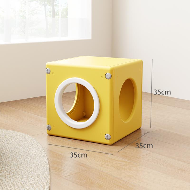 高档墅冬季保暖四季通用猫隧猫房子猫爪咪躲屋避道封闭式猫洞猫屋