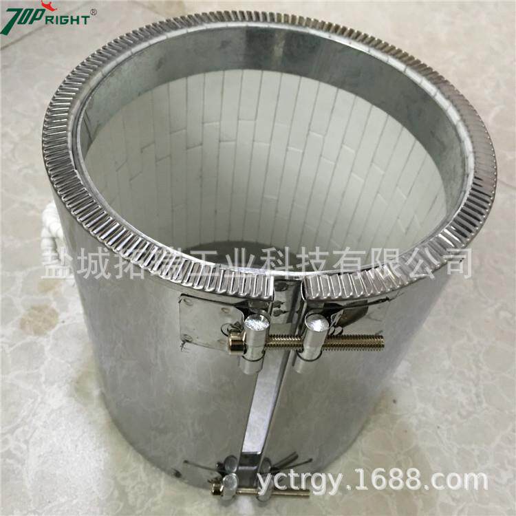 生产挤塑机陶瓷发热圈挤出机陶瓷加热圈陶瓷电热圈