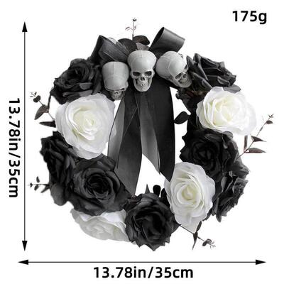 Halloween Moon Cat garland door hanging decora festive witch