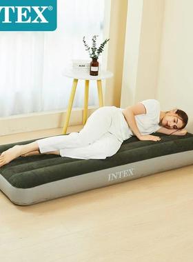 INTEX64106充气床垫家用双人便携午休床简易折叠冲气床气垫床