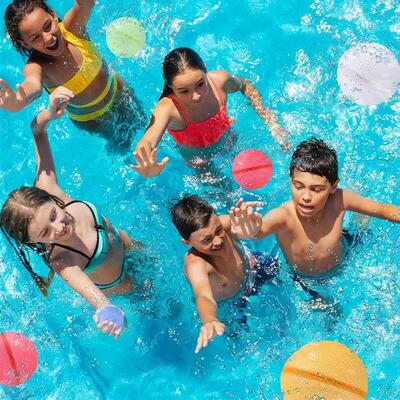 magnetic water balloons reusable play Water fight water bomb