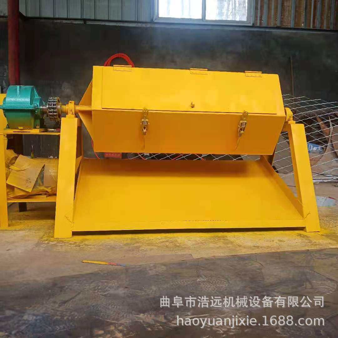 鹅卵石大理石滚筒抛光机石头铁块去棱角打磨机红砖地砖磨光机