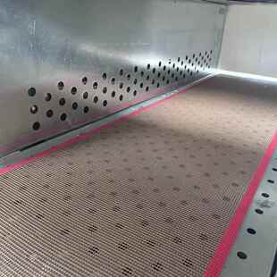 收应OSY缩机中供特氟龙网带传送带输送铁网带热氟龙耐高温输送带