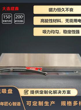 单倾正弦密极永磁吸盘XM42-200*600磁力吸盘正弦吸盘大连建鑫磁电