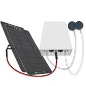 太阳能增氧泵超静音锂电池充电水培植物鱼缸鱼池养鱼加氧气冲氧泵