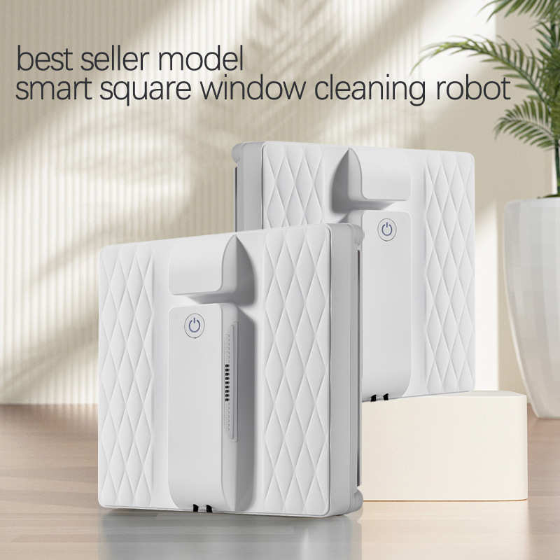 智能喷水擦窗机器人家用全自动电动遥控抹玻璃窗户
