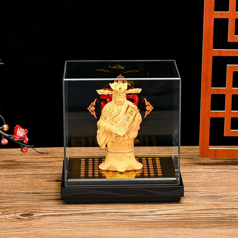 透明亚克力盒子福字饰品盒防尘罩盒子亚克力陈列盒展示礼盒