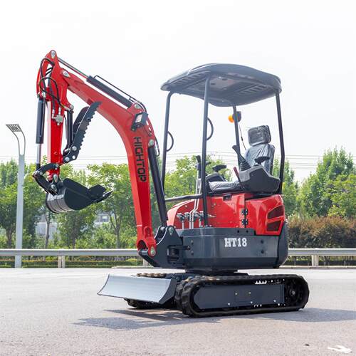 出口西班牙履带式挖掘机 1.8T Compact Excavator HT18小型挖掘机
