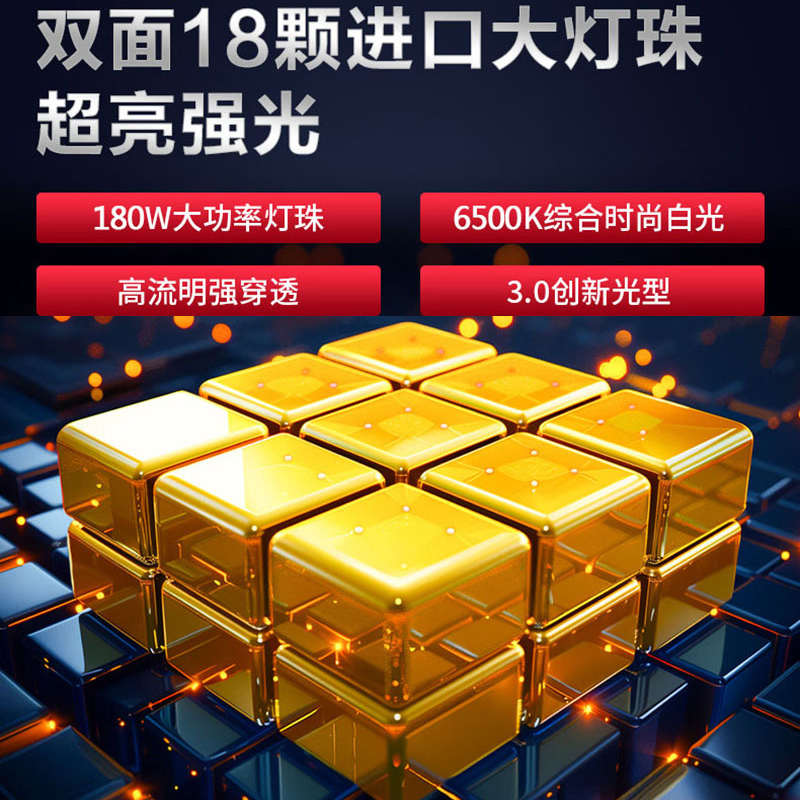 led汽车大灯激光h7近光灯泡强光h4远近一体h11透镜强光h1超亮车灯