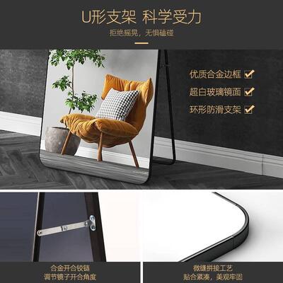 Dressing mirror Fitting mirror clothing store穿衣镜子