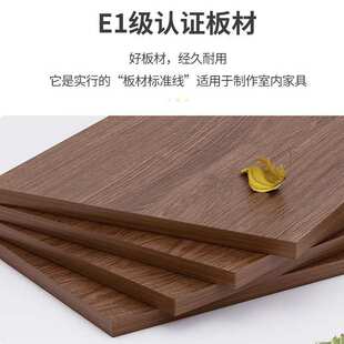 卧室家用书桌学生学习桌椅组合办公室简易长条桌子 双人电脑桌台式